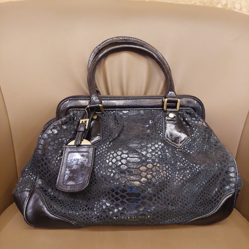 Hand Bag Kulit Asli Nicole St. Gilles Preloved