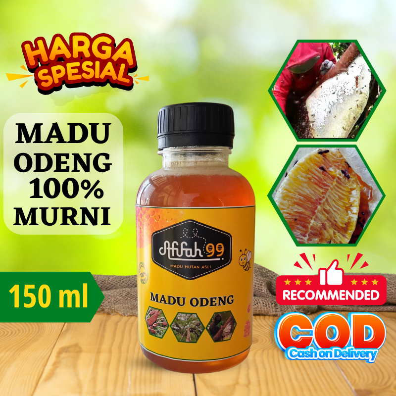 

Madu Asli - Madu Odeng (150 ml) Madu Afifah 99 - Madu Hutan Asli Murni