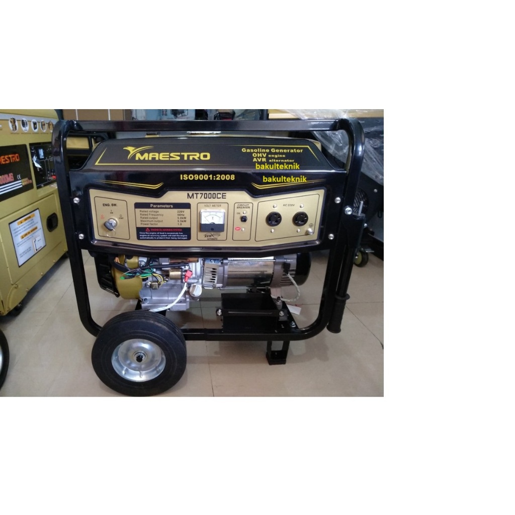 genset 5000 wat maestro mt7000 ce genset maestro mt 7000 ce untuk las dan rumahana
