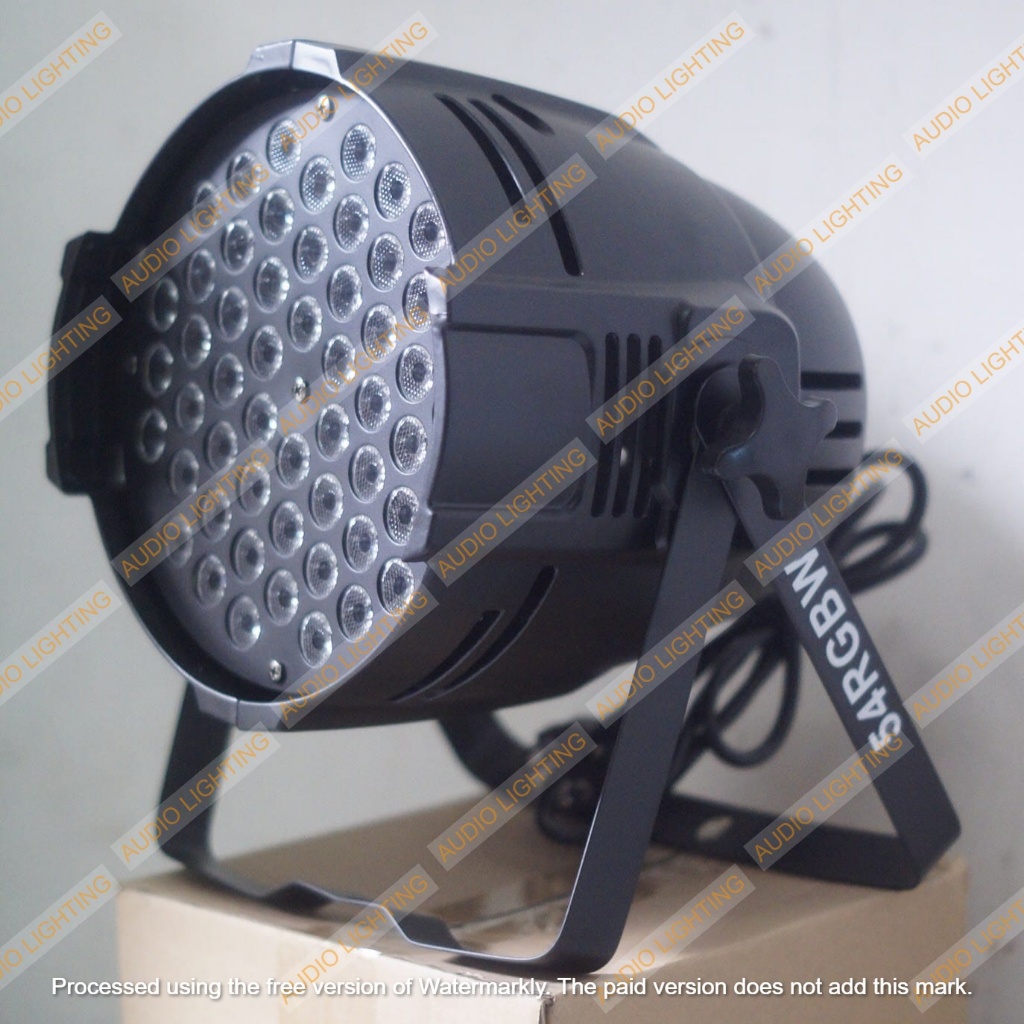 Parled RGBW 54x3 watt Redsun S001