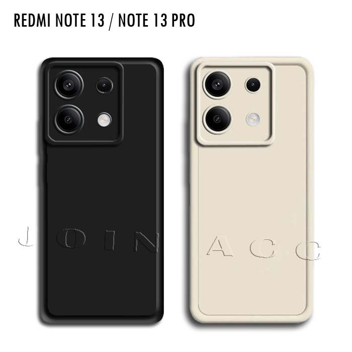 Softcase For Redmi Note 13 - Case Polos Redmi Note 13 Pro - Pelindung Handphone Redmi Note 13 - Soft