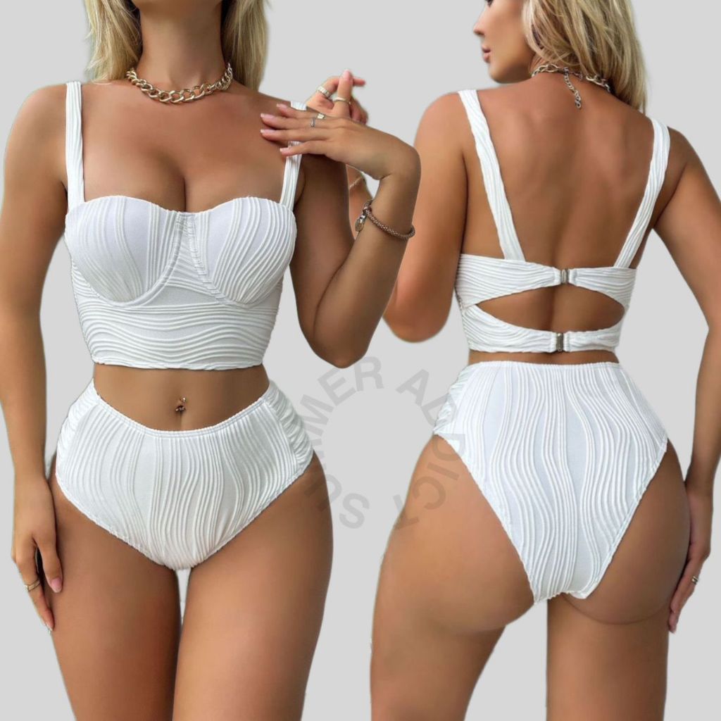 CAMILLE BIKINI SET / SWIMSUIT BAJU PANTAI BIKINI WANITA