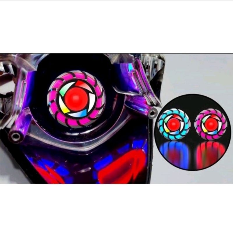Lampu Projie Mini Universal Headlamp Motor LED Tembak Depan Untuk Beat Mio Scoopy Vario Nmax Aerox P