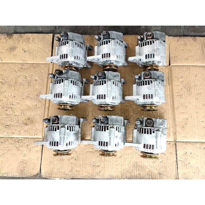 ALTERNATOR ASSY DINAMO AMPER KIJANG 7K BENSIN KAPSUL COP 4 KEATAS