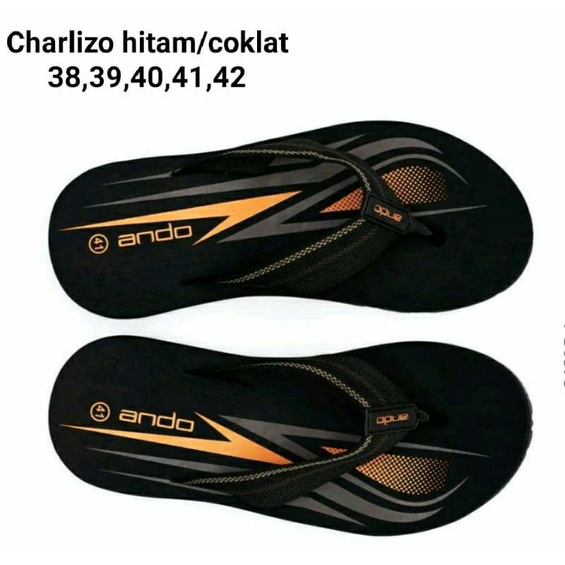 sandal Ando Charlizo , Sandal baru Ando, Bisa Cod Bu