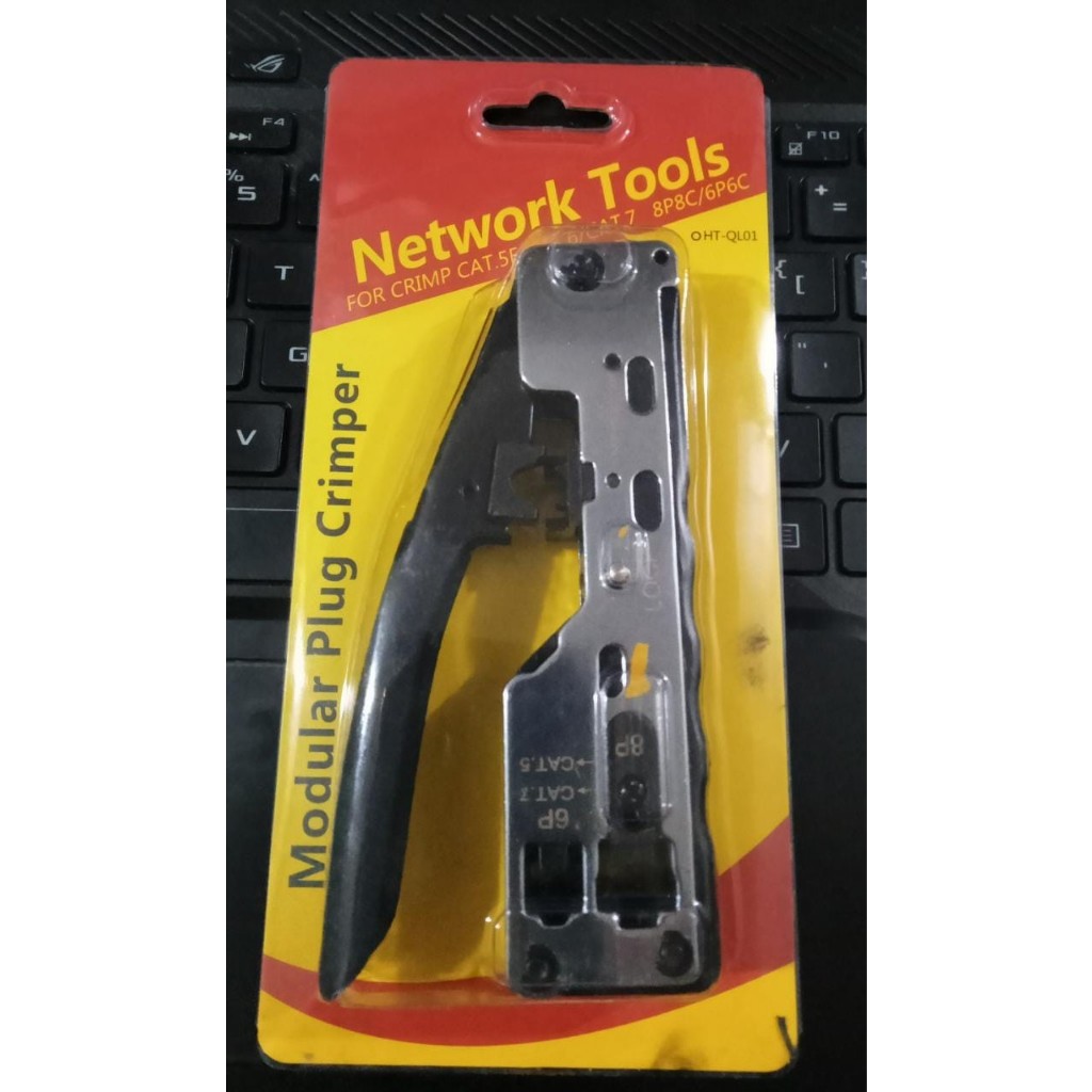 TANG KRIMPING RJ45 CAT7 Bisa juga untuk CAT5E CAT6 CAT6A CRIMPING TOOL