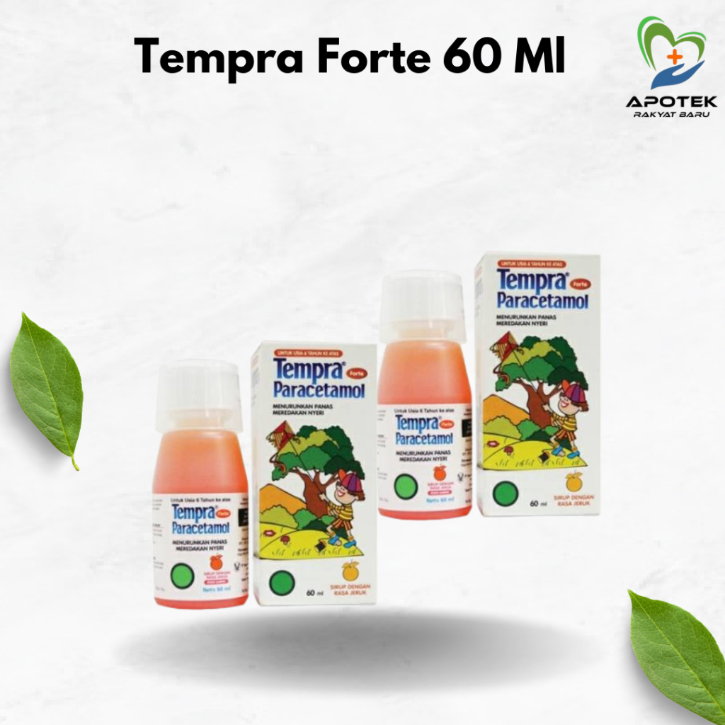Tempra Forte Sirup 60 ML Penurun Demam Anak