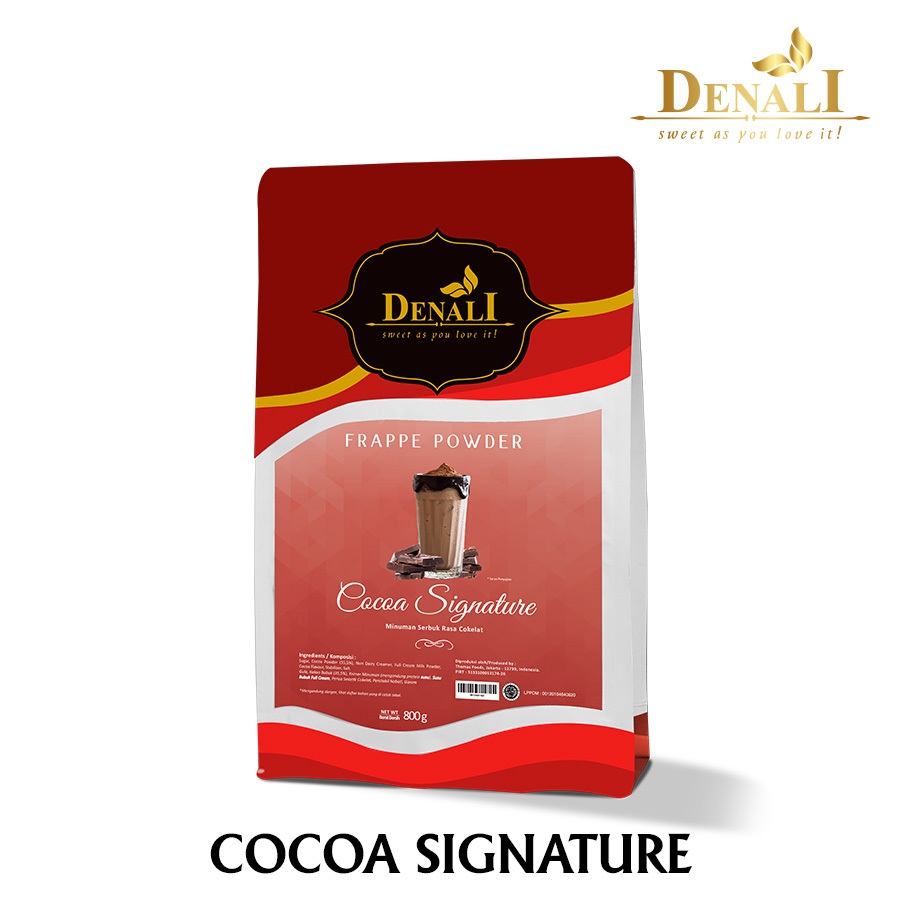 

Denali Frappe Powder - Cocoa Signature