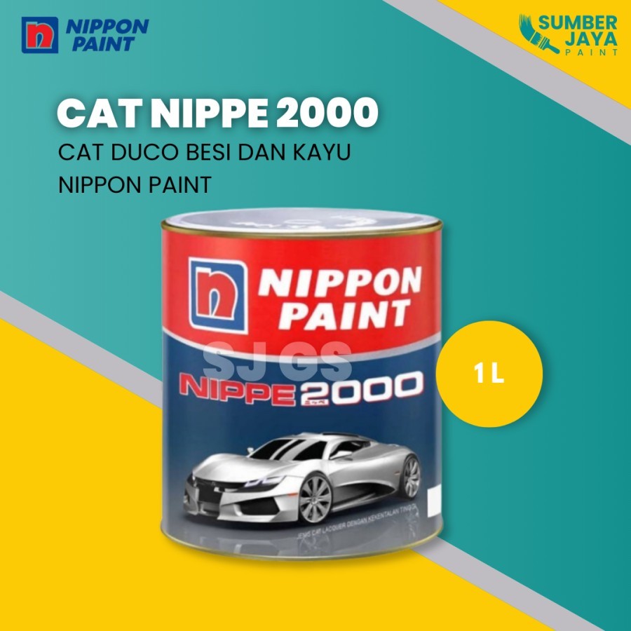 NIPPE 2000 -1L- CAT DUCO BESI DAN KAYU NIPPON PAINT