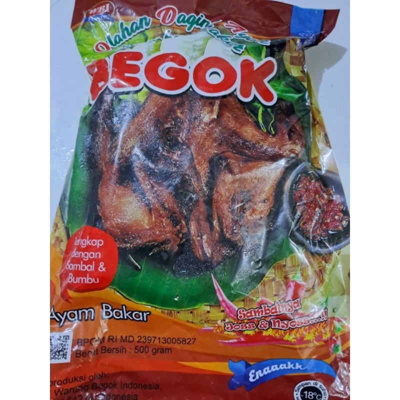 

Ayam Bakar "Begok" 500 Gr