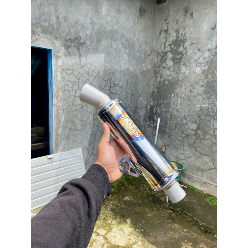 Knalpot olympus blue vario 125 150