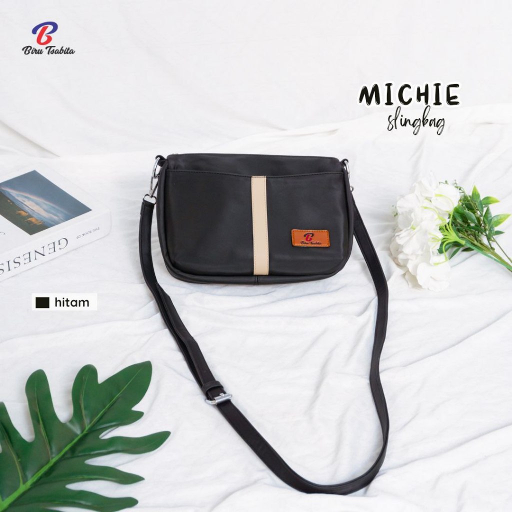 Vast Galeri - MICHIE BAG Tas Selempang Wanita Polos Tas Slingbag