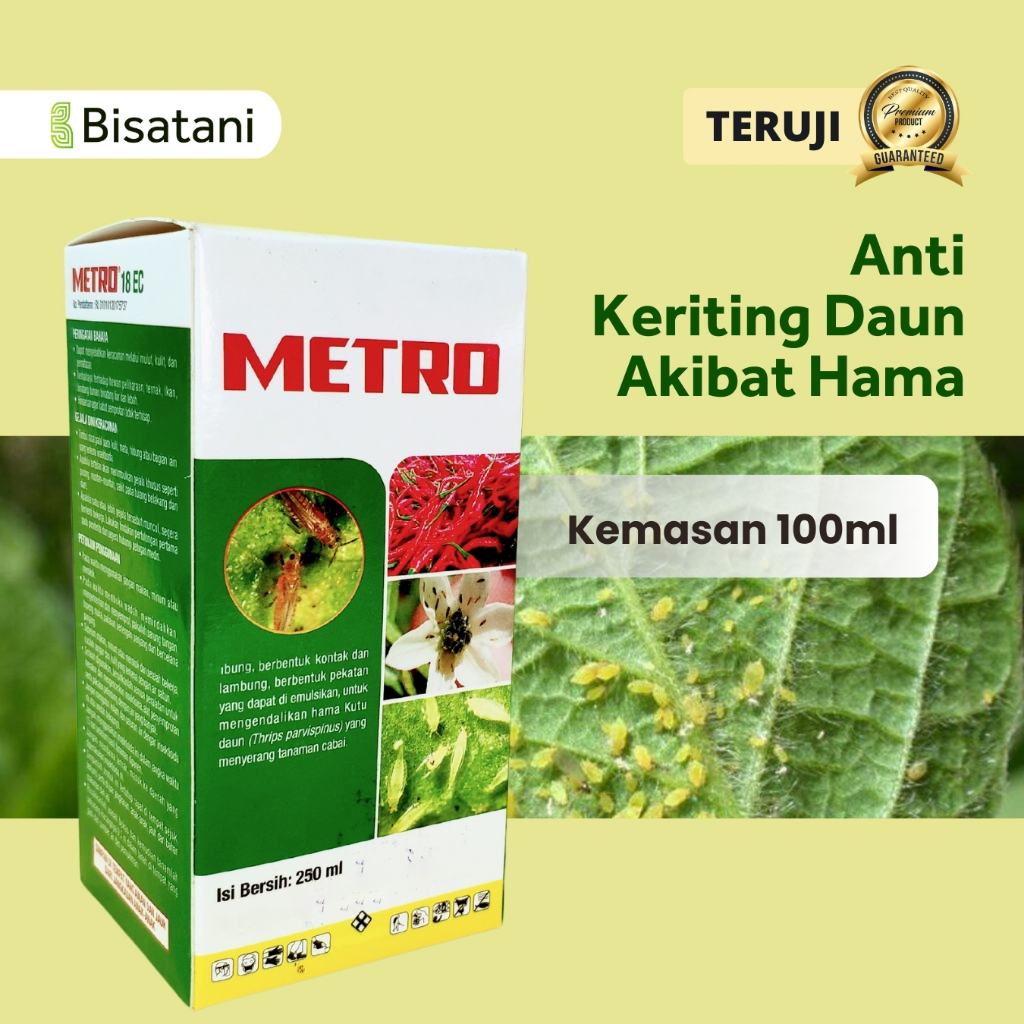 Obat Pencegah Keriting Daun/ Obat Tanaman Cabai, Padi/ Obat Insektisida Pestisida untuk Cabai Padi T