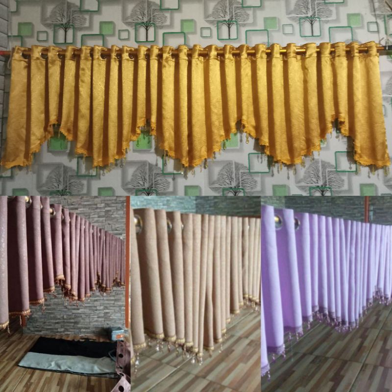 Gorden poni premium Poni gorden saja Hordeng pintu kamar Gorden poni Tebal
