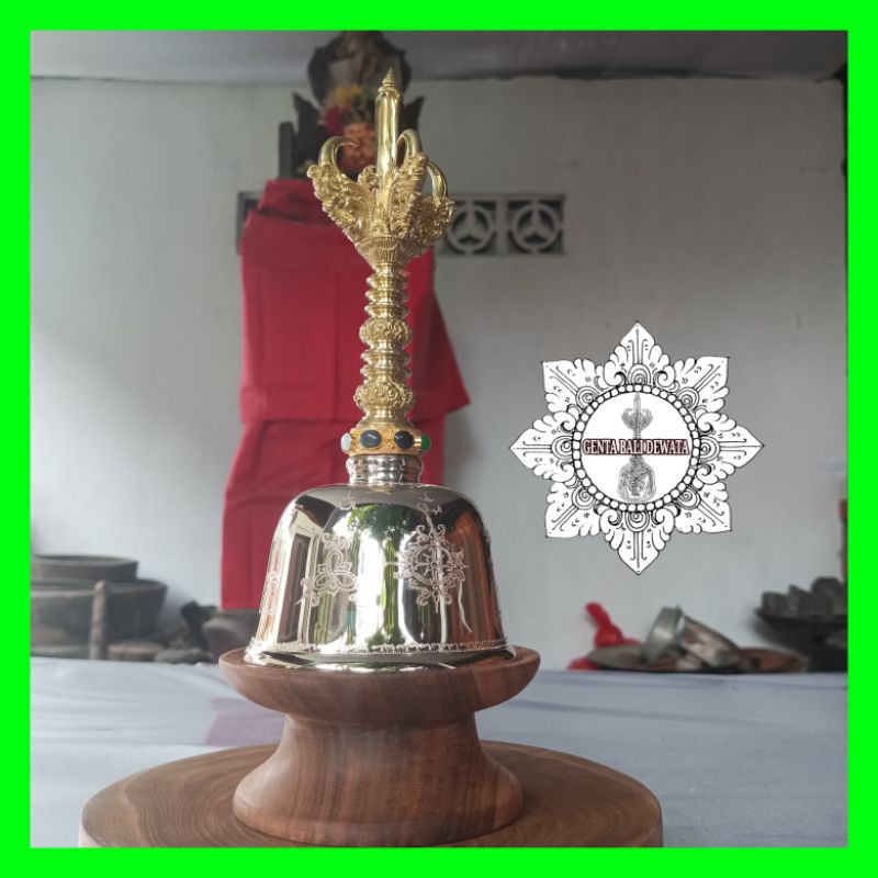 GENTA BALI DEWATA DIAMETER 9 CM / GENTA NAWA SANGA / KLENENG NAWA SANGA