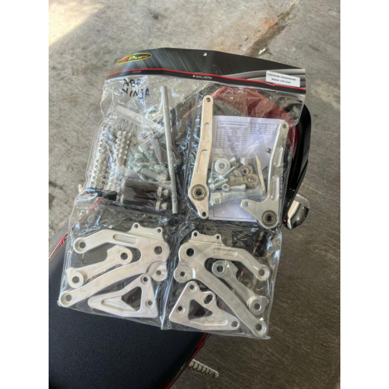 underbone Bpro ninjaR ninjaSS ninjaRR ninja R SS M RR disc cakram B-pro B pro racing alumunium silve