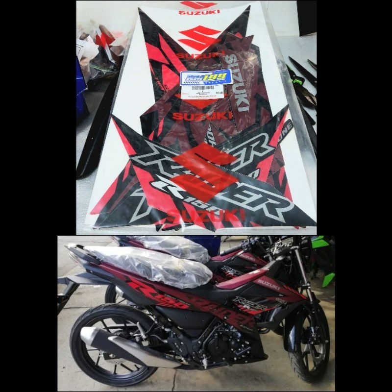 Striping Suzuki Satria FU FI Injeksi Raider Thailand Original SGP