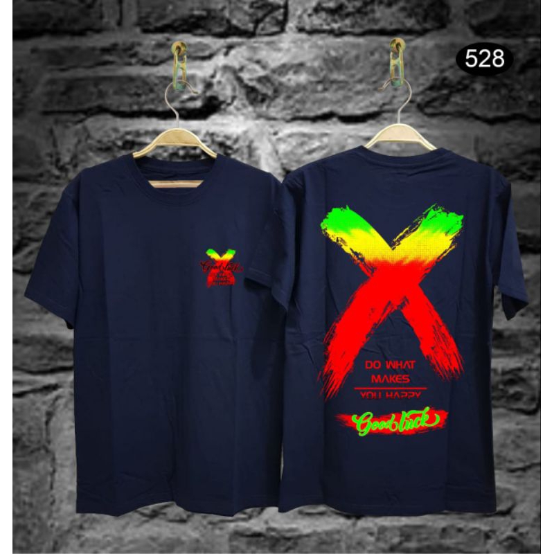 Kaos Distro Termurah- X Reggae