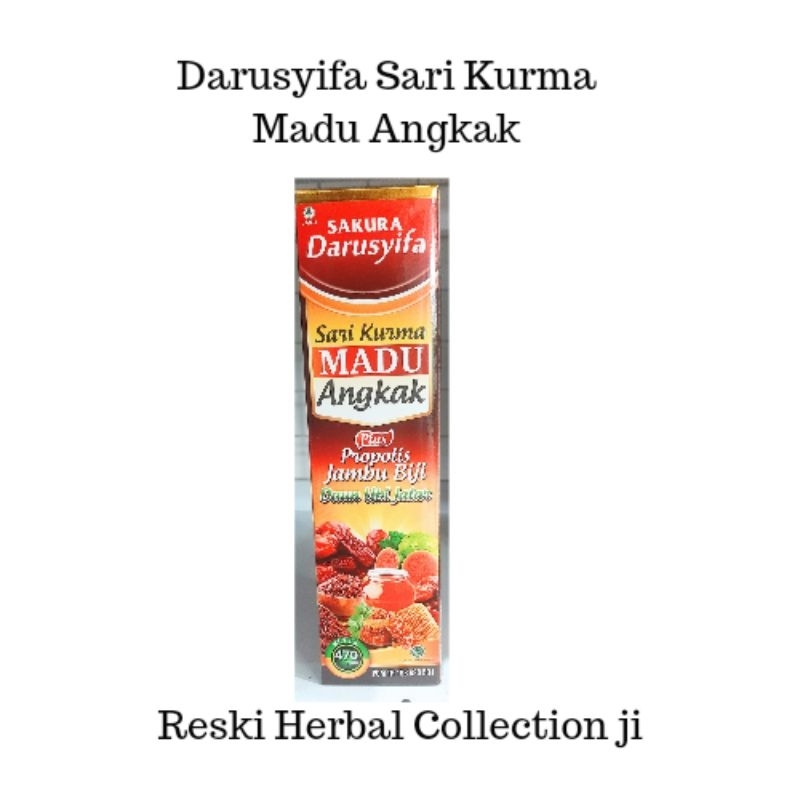 

Sari Kurma Madu Angkak Sakura Darusyifa