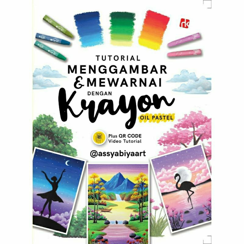 

Tutorial Menggambar & Mewarnai Dengan Krayon Oil Pastel // 100% Original
