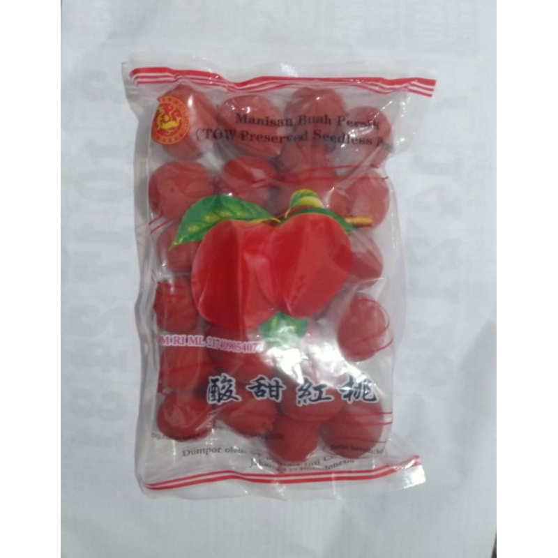 

Manisan Buah Persik (TOW Preserved Seedless Peach) | Chen Liang Jie)