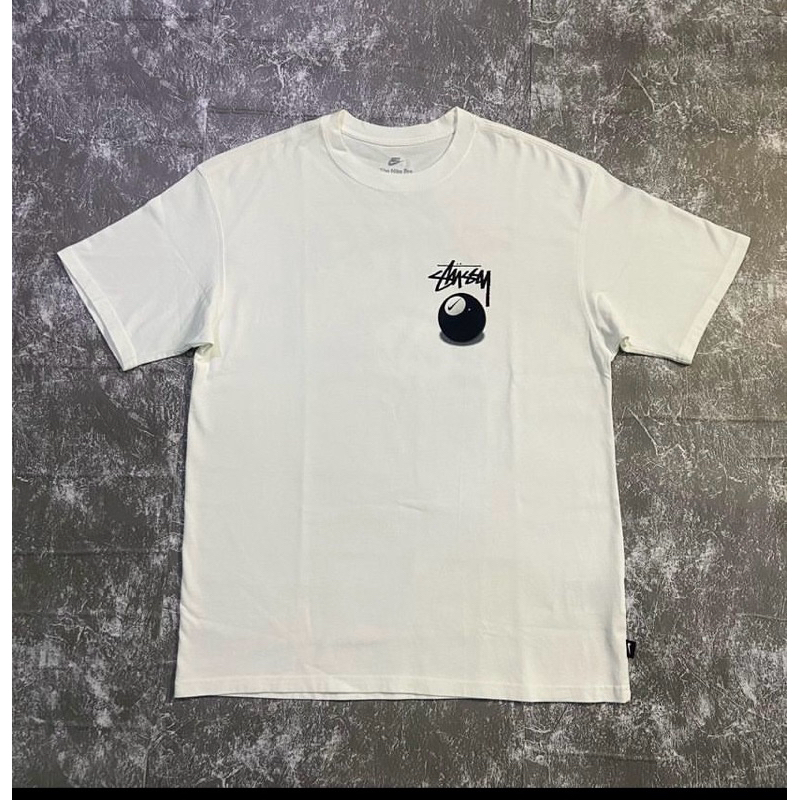 KAOS T-Shirt STUSSY X NIKE Bahan Tebal Cotton Combed 24s