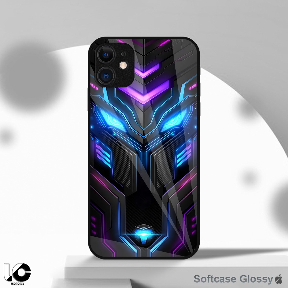 [LR23] Softcase Glossy Iphone 11 12 13 14 15 Pro Max Mini X XR 7 8 9 Case Premium Kilau Mirror Subli