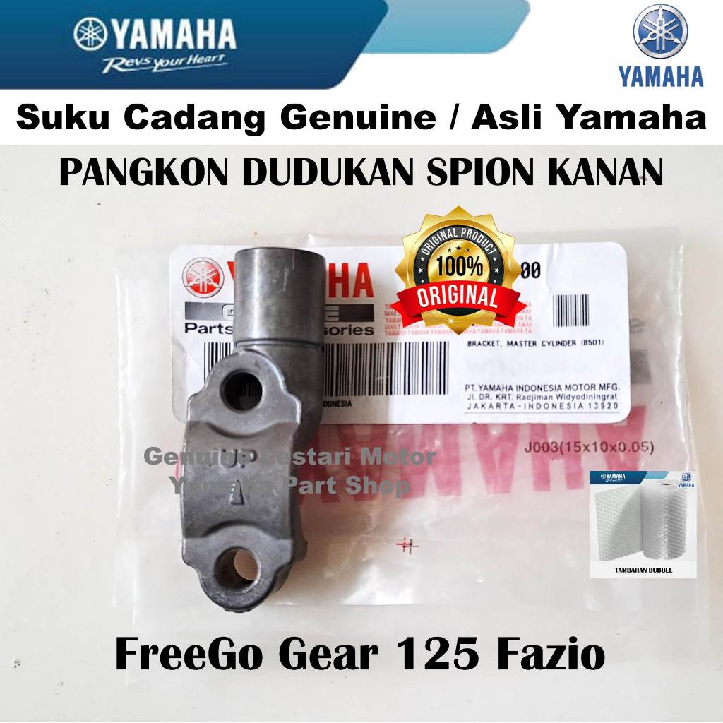 Pangkon Dudukan Spion Kanan Fazio Gear FreeGo Asli Yamaha Surabaya