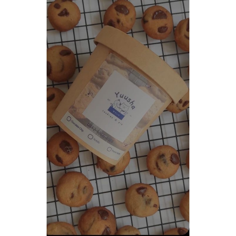 

yuusha cookies chocohip with dark Callebaut n milk cholata