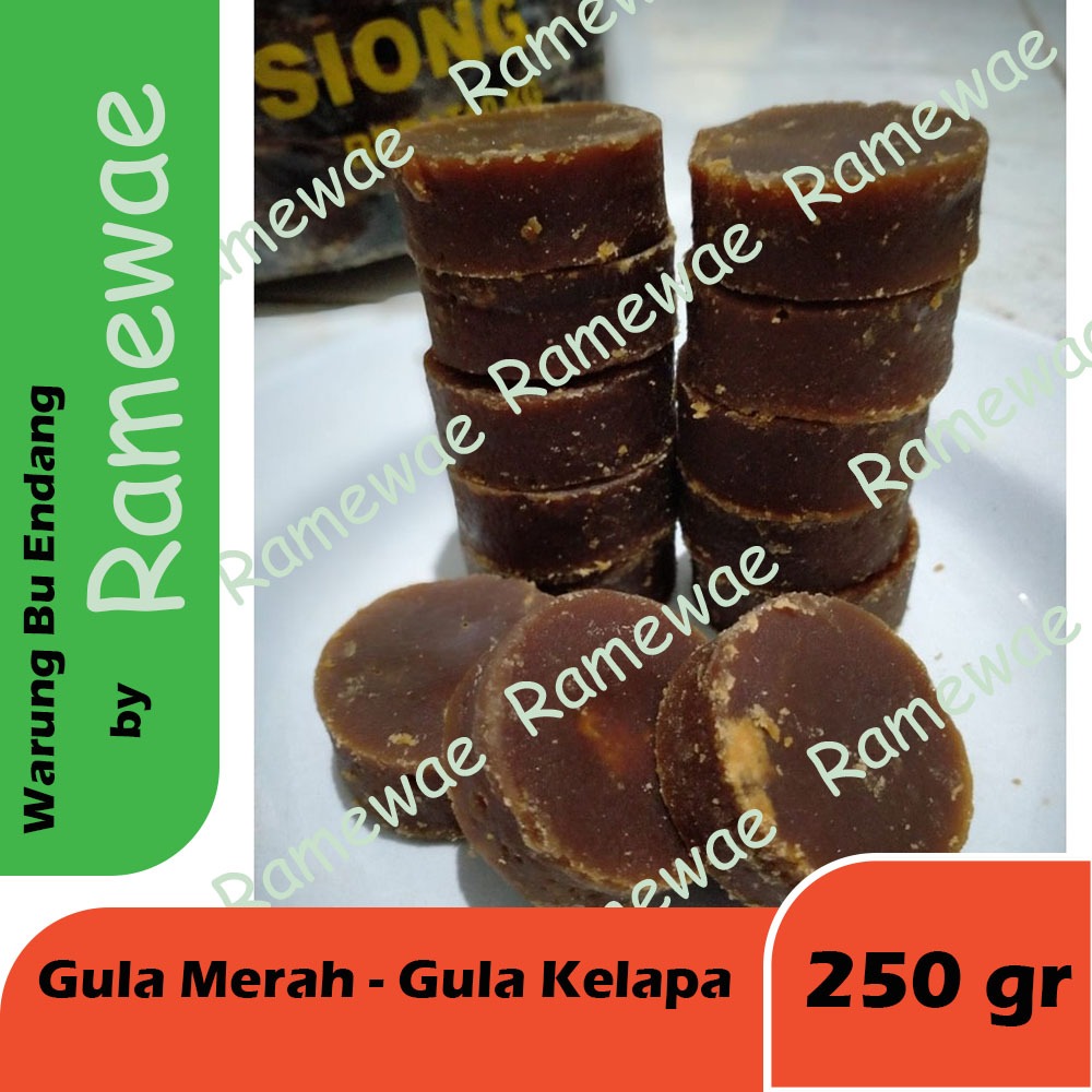 

Gula Merah Asli 250 gr - Gula Kelapa Asli Coconut Sugar