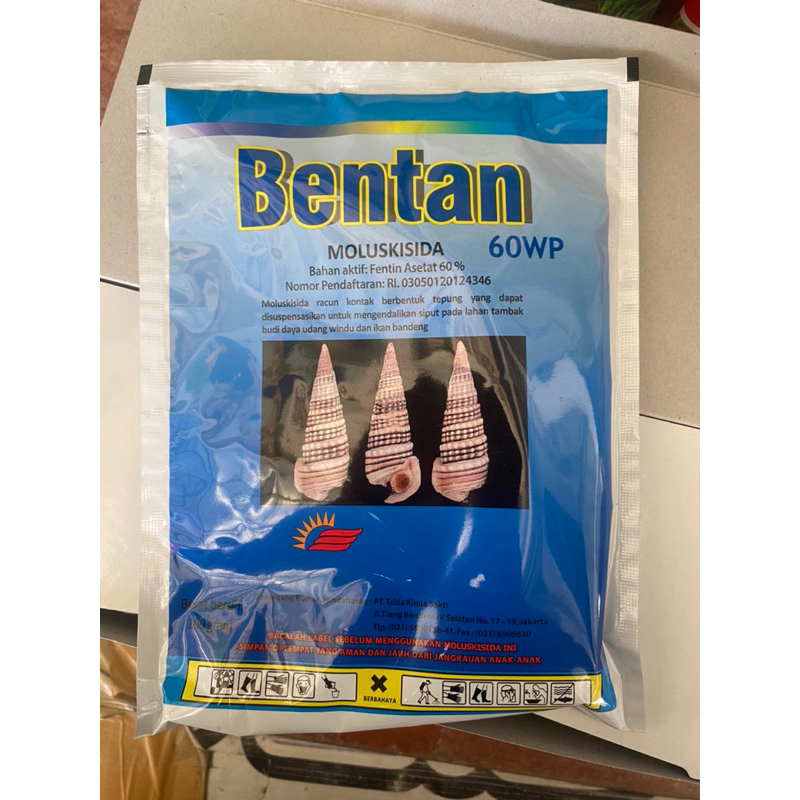 Bentan/60WP/100g/PengendaliKeong(Siput)