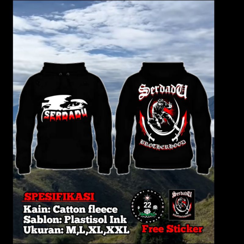 Hoodie Psht Serdadu Brotherhood