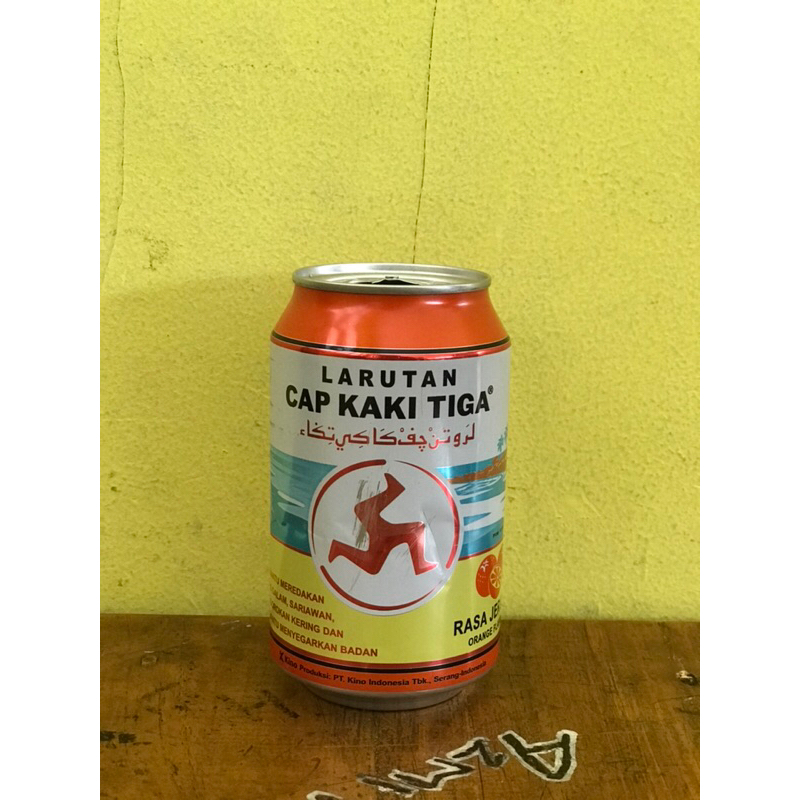 

Larutan cap kaki tiga rasa jeruk 320 ML