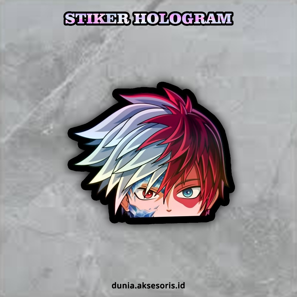 

Stiker Anime Shoto Todoroki | Stiker Anime | Stiker Case Hp 25