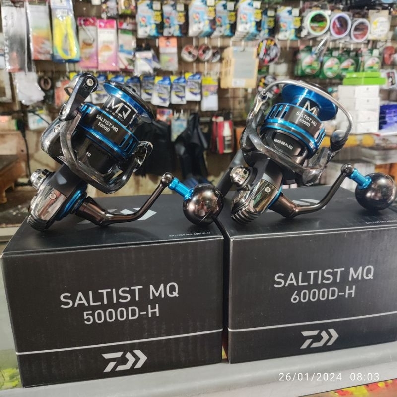 ( PROMO ) Reel Daiwa SALTIST MQ 5000D-H 6000D-H  BERGARANSI