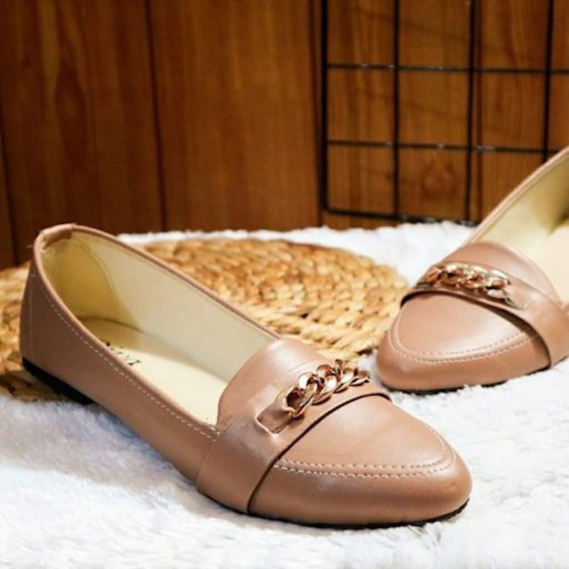 Sepatu wanita Pantofel Flat