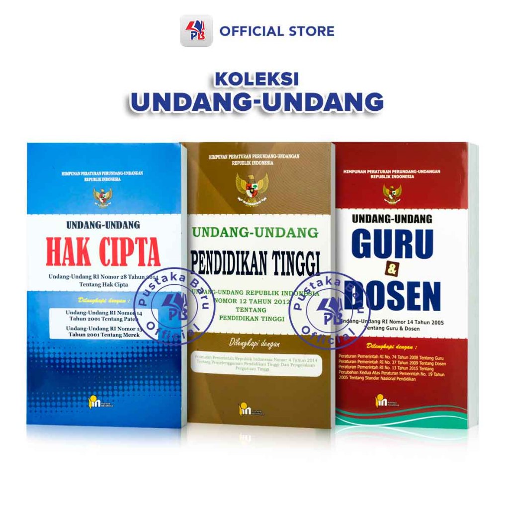 Buku Hukum Ilmu Perundang Undangan : UU Pendidikan Tinggi / UU Keinsinyuran / UU Guru Dan Dosen / UU