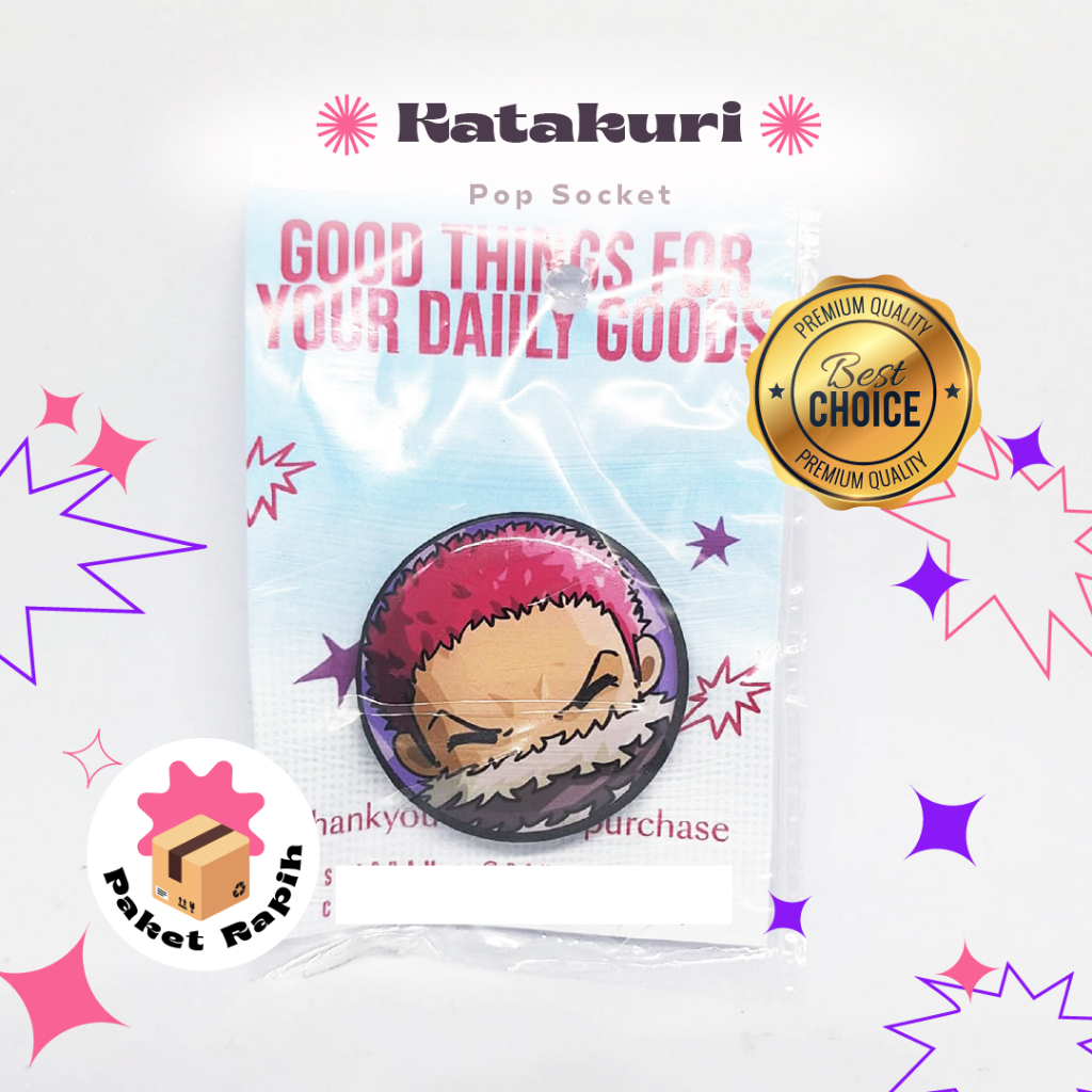 Pop Socket Katakuri One Piece Lucu
