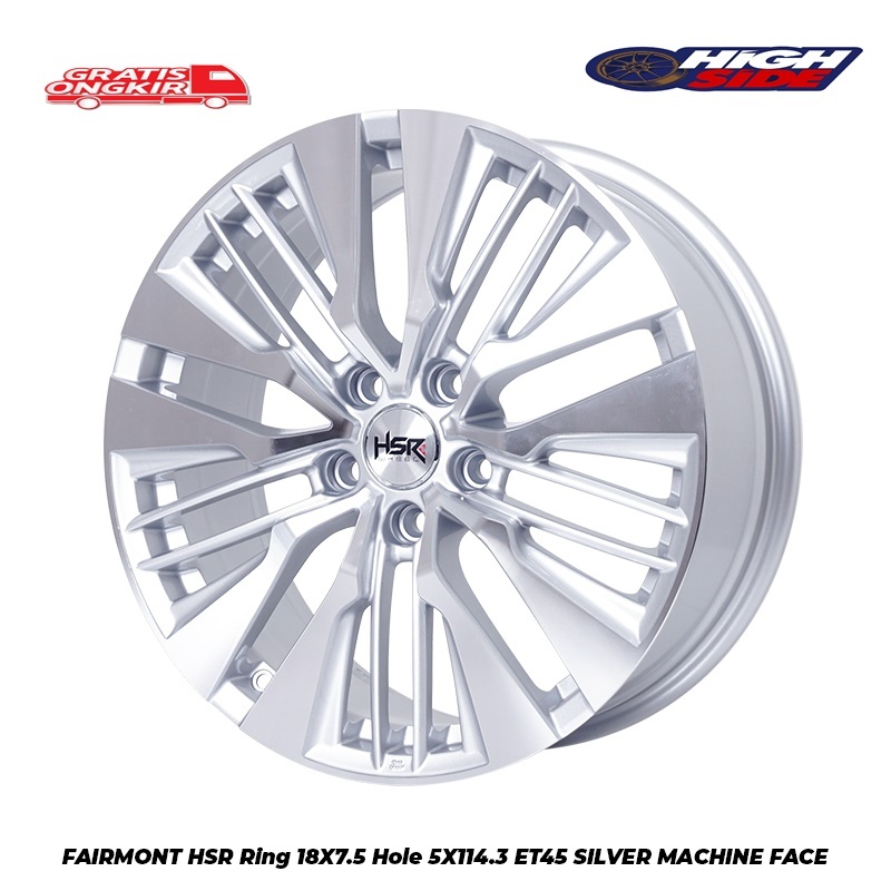 Velg Hsr Fairmont Ring 18 Mobil Innova, Rush, Terios, Juke, Alphard New, Vellfire