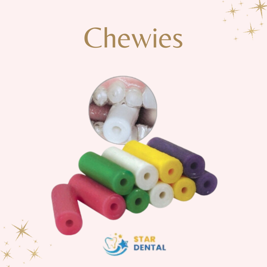 Chewy aligner gigi chewies aligner tray seater seaters alat penggigit retainer ortho behel RATA klar