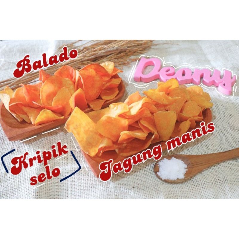 

Keripik Selo Balado 500gr