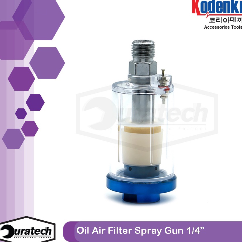 IcC Filter saringan udara spray gun kompreesor air water oil separator  Saringan filter motorman kom