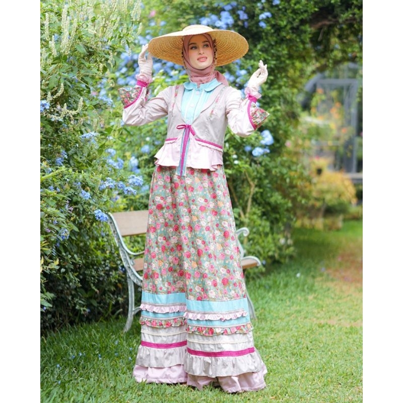 (PRE ORDER) GAMIS KATUN DALILAH DRESS SERIES by ESME