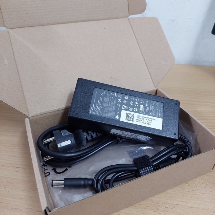 Adaptor Charger DELL Latitude E6410 E6420 E6430 E6430s E6500 E5540 E5440 19.5v 4.62a dc 7.4*5.0mm-3