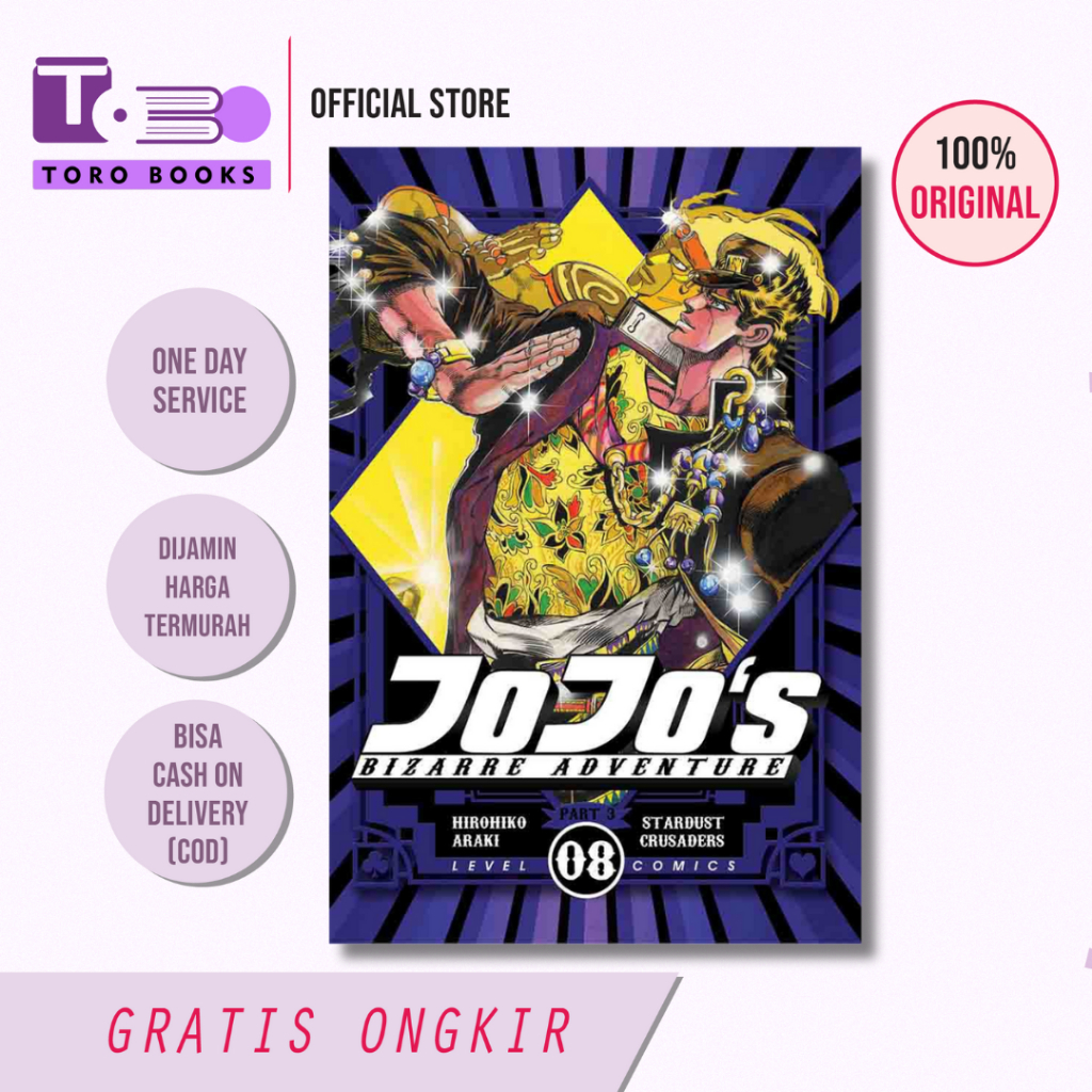 Komik Jojo`s Bizarre Adventure - Hirohiko Araki