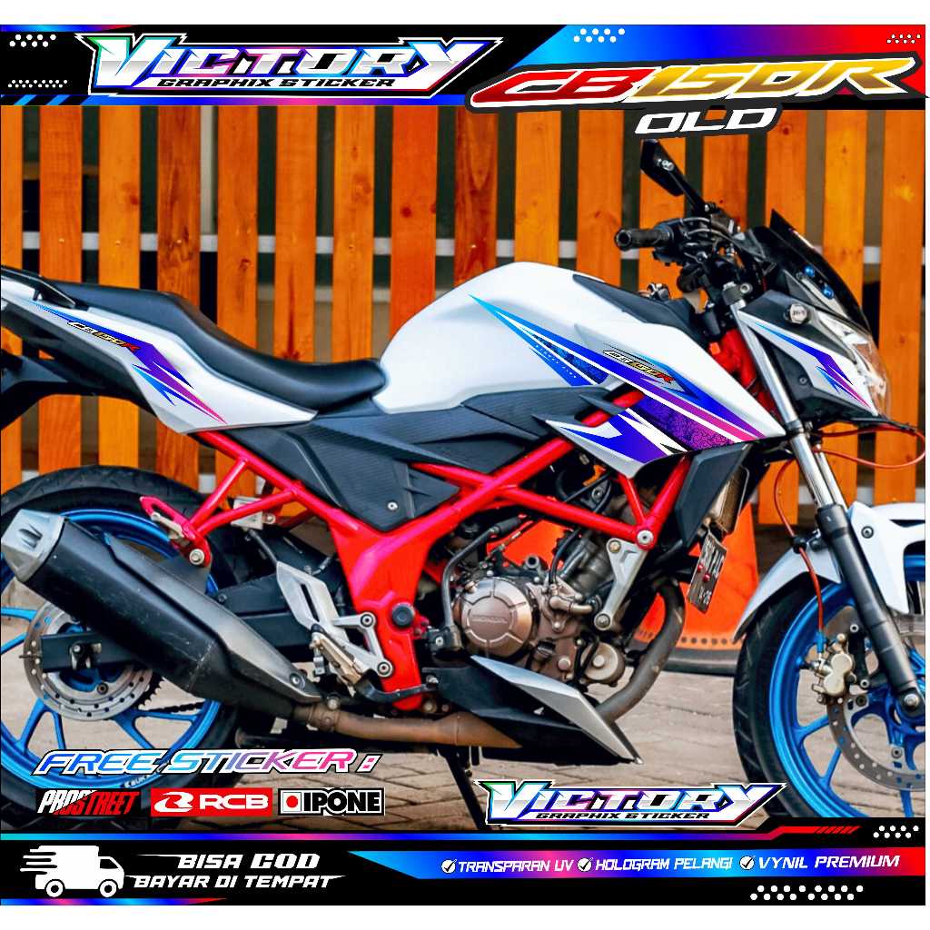 STRIPING VARIASI MOTOR CB 150 R OLD / STICKER LIST HONDA CB 150 R OLD