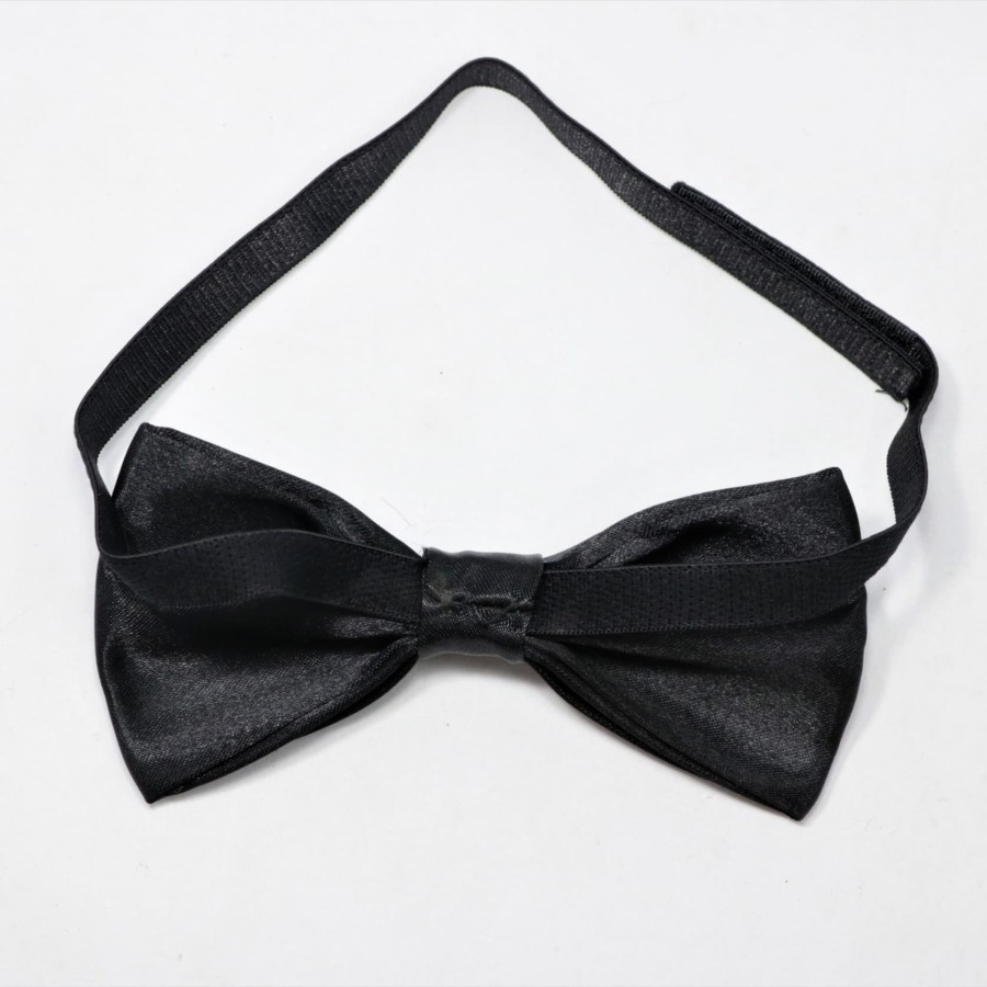 Dasi Kupu Kupu Hitam Polos Dasi Pria Dasi Pita Decarlo