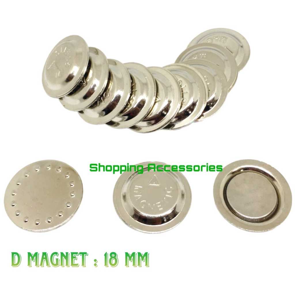 

Magnet Caution Bulat Name Tag 28mm (18mm)