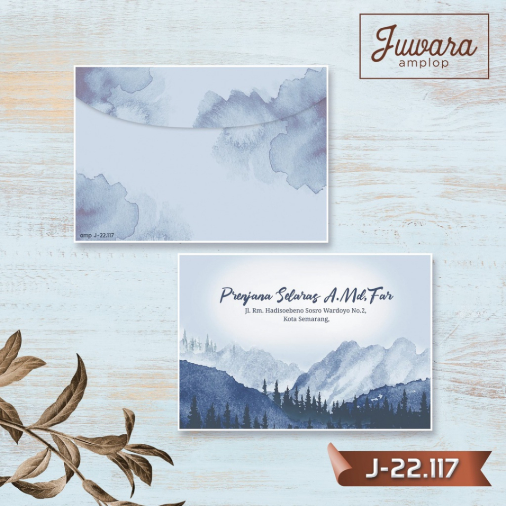 

Amplop Kondangan sudah isi nama per box isi 50 lembar motif Juwara J 117 sehari jadi