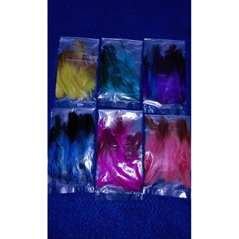 bulu warna sabiki / umpan bulu / umpan rawe